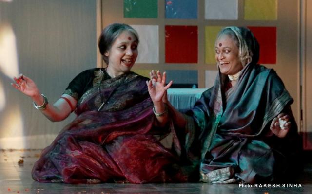 A scene from the play Bandish (Rakesh Sinha) A scene from the play Bandish (Rakesh Sinha)