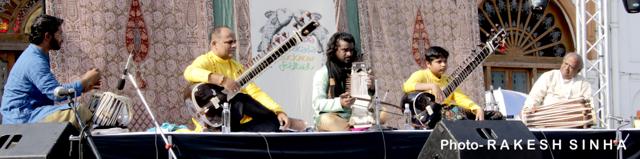 Taal vadya kacheri at the MSIF, Lucknow (Rakesh Sinha) Taal vadya kacheri at the MSIF, Lucknow (Rakesh Sinha)