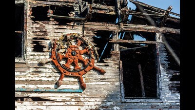‘I’m starting to see that the “brave captain on a burning deck” ideal is a hopeless one,’ says Assisi. ‘All our ships will eventually sink. Do we really want to “go down fighting”?’ (Shutterstock) ‘I’m starting to see that the “brave captain on a burning deck” ideal is a hopeless one,’ says Assisi. ‘All our ships will eventually sink. Do we really want to “go down fighting”?’ (Shutterstock)