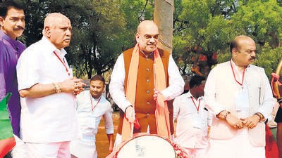 Bharatiya Janata Party’s central leadership picked chief minister Basavaraj Bommai as the campaign committee chief for the upcoming Karnataka assembly elections. (ANI) Bharatiya Janata Party’s central leadership picked chief minister Basavaraj Bommai as the campaign committee chief for the upcoming Karnataka assembly elections. (ANI)