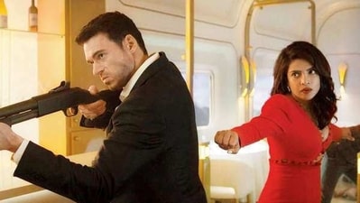Richard Madden and Priyanka Chopra in Citadel trailer.