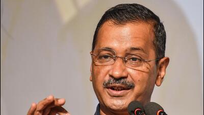 Delhi chief minister Arvind Kejriwal. The study included at least 10 flagship campaigns of the Aam Aadmi Party government . (PTI)