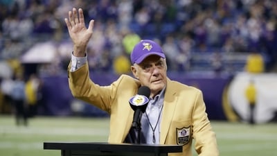 Former Minnesota Vikings Hall of Fame coach Bud Grant passes away at 95. (AP) Former Minnesota Vikings Hall of Fame coach Bud Grant passes away at 95. (AP)