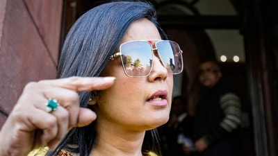 TMC MP Mahua Moitra (PTI)