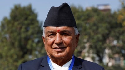 Mr Poudel’s election was enabled by Prime Minister Pushpa Kamal Dahal, more popularly known by his revolutionary name Prachanda. (Reuters)