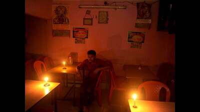 Rsidents, especially those working from home and students, were left high and dry due to the power cut in Mohali on Saturday. (HT File Photo)