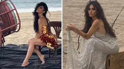 Sarah Shahi in latest photoshoot.