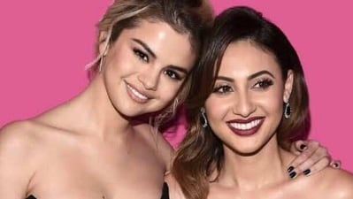 Selena Gomez with Francia Raisa.