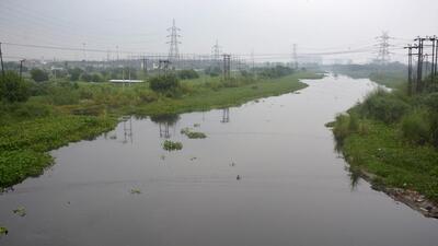 The institute was to be built on a 51,213sqm plot of Ghaziabad municipal corporation land adjacent to the Bandha Road near Hindon River. (HT Archive) The institute was to be built on a 51,213sqm plot of Ghaziabad municipal corporation land adjacent to the Bandha Road near Hindon River. (HT Archive)