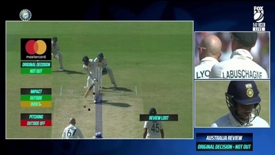 Shubman Gill was not out but Australia weren't too sure about that decision. (Twitter) Shubman Gill was not out but Australia weren't too sure about that decision. (Twitter)