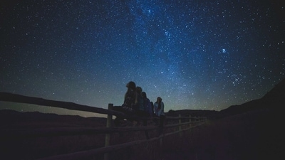 You enjoy spending time outdoors at night. Whether it's taking a walk under the stars or sitting outside and gazing at the moon, moon children often feel drawn to spending time in nature at night.&nbsp; (Unsplash)