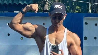 Hrithik Roshan shared a new picture of himself along with a note.