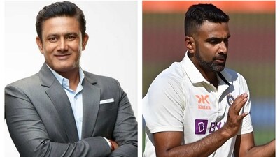 Anil Kumble reacts to Ashwin's records Anil Kumble reacts to Ashwin's records