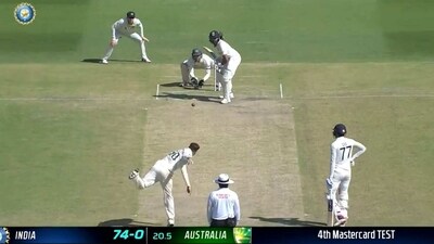 Rohit Sharma was dismissed by Matthew Kuhnemann