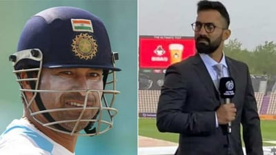 Sachin Tendulkar; Dinesh Karthik (File) Sachin Tendulkar; Dinesh Karthik (File)