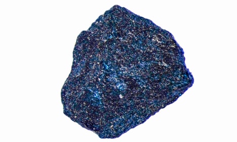 An approximately 1mm-diameter sample of lutetium hydride, the material being described as superconducting. (University of Rochester) An approximately 1mm-diameter sample of lutetium hydride, the material being described as superconducting. (University of Rochester)