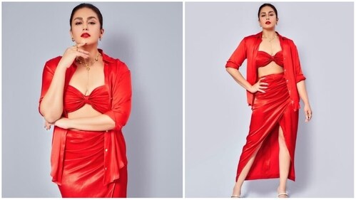 Huma Qureshi knows all the spells to keep the fashion critics on their toes. When it comes to her wardrobe, she is not afraid of experimenting with her looks. She recently raised the fashion bar by wearing a slit wrap skirt and oversized shirt. (Instagram/@iamhumaq) Huma Qureshi knows all the spells to keep the fashion critics on their toes. When it comes to her wardrobe, she is not afraid of experimenting with her looks. She recently raised the fashion bar by wearing a slit wrap skirt and oversized shirt. (Instagram/@iamhumaq)