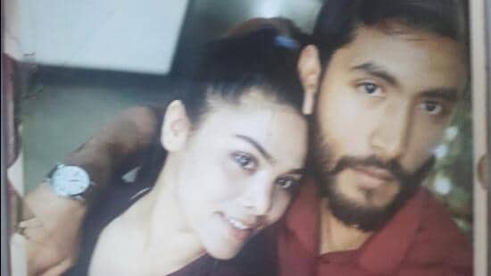 The victim, Crystal Lohani, 24, was found dead at Hotel Kamron Inn in Chandigarh on Friday shortly after Aashish left the premises two days after they checked in together, pointing the needle of suspicion at him. (HT Photo)