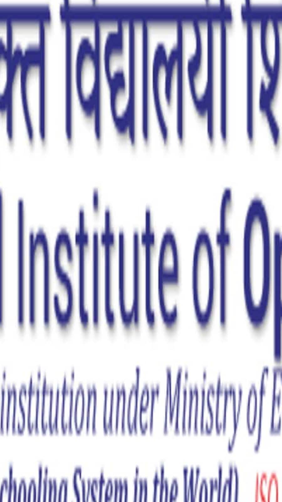 NIOS class 10tha and 12th date sheets released at sdmis.nios.ac.in