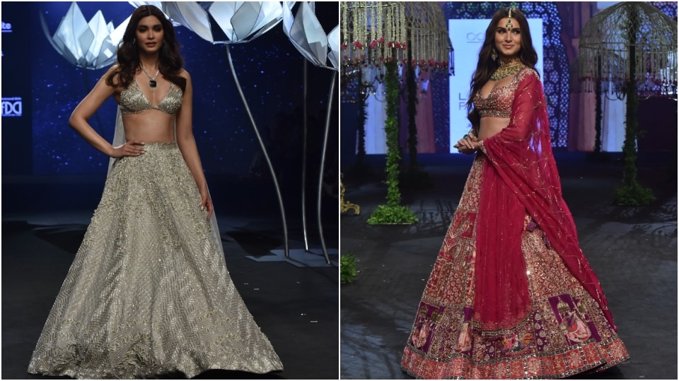 Diana Penty and Tara Sutaria at Lakme Fashion Week. (HT Photo/Varinder Chawla) Diana Penty and Tara Sutaria at Lakme Fashion Week. (HT Photo/Varinder Chawla)