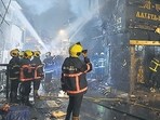 According to the police, the grandmother of the deceased was also injured by the fire while saving the family. (Representative image/ Anshuman Poyrekar/HT PHOTO) According to the police, the grandmother of the deceased was also injured by the fire while saving the family. (Representative image/ Anshuman Poyrekar/HT PHOTO)
