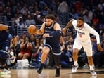 David Roddy #27 of the Memphis Grizzlies