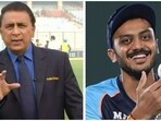 Sunil Gavaskar and Axar Patel Sunil Gavaskar and Axar Patel