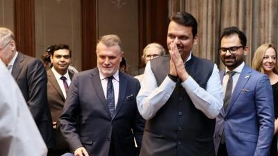 Deputy chief minister Devendra Fadnavis during the event in Pune. (HT PHOTO)
