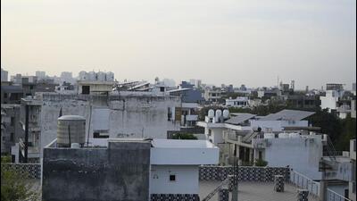 Sector 23 is one of the areas where the drone survey will be conducted in Gurugram. (Parveen Kumar/HT Photo) Sector 23 is one of the areas where the drone survey will be conducted in Gurugram. (Parveen Kumar/HT Photo)