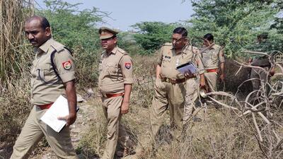 The police have formed four teams to solve the case. (Sakib Ali/HT Photo) The police have formed four teams to solve the case. (Sakib Ali/HT Photo)