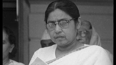 The rise of women in politics in the country began with Independence. Sucheta Kriplani was the first woman to become chief minister of the country’s largest state, Uttar Pradesh (HT ARCHIVE)