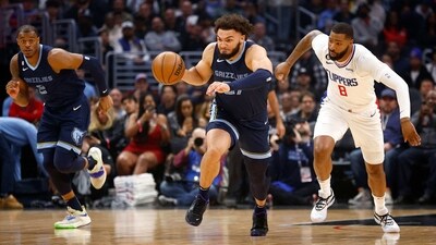 David Roddy #27 of the Memphis Grizzlies (Getty Images via AFP)