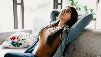 4. Take breaks: It's important to take breaks throughout the day to avoid burnout. Take a walk, stretch, or simply step away from your work for a few minutes to recharge. (istockphoto) 4. Take breaks: It's important to take breaks throughout the day to avoid burnout. Take a walk, stretch, or simply step away from your work for a few minutes to recharge. (istockphoto)
