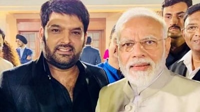 Kapil Sharma with Prime Minister Narendra Modi. (File Photo) Kapil Sharma with Prime Minister Narendra Modi. (File Photo)