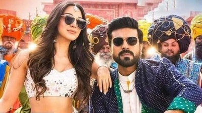 Kiara Advani will be seen with Ram Charan in her debut Telugu film. Kiara Advani will be seen with Ram Charan in her debut Telugu film.