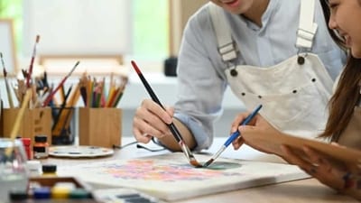 6. DIY projects: Find a DIY project to work on together. It could be anything from painting a room to building a piece of furniture. (Unsplash) 6. DIY projects: Find a DIY project to work on together. It could be anything from painting a room to building a piece of furniture. (Unsplash)