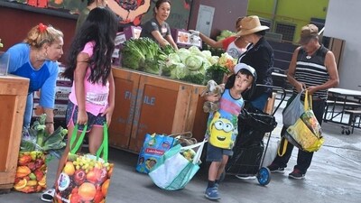 8. Visit a farmer's market: Visit a local farmer's market and browse the stalls together. You can pick up some fresh produce or try some new foods. (Frederic J. Brown / AFP) 8. Visit a farmer's market: Visit a local farmer's market and browse the stalls together. You can pick up some fresh produce or try some new foods. (Frederic J. Brown / AFP)