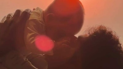 Vignesh Shivan shared an adorable photo with son as he talked about tough times in life. Vignesh Shivan shared an adorable photo with son as he talked about tough times in life.