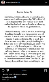 Jen Shah shares her experience while serving jail term. Jen Shah shares her experience while serving jail term.