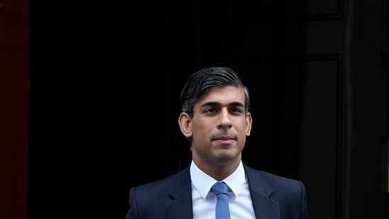 Britain's Prime Minister Rishi Sunak (AP)