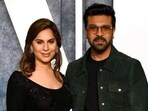 After the Oscars ceremony, Ram Charan and his wife Upasana Konidela attended the Vanity Fair party to celebrate the 95th Academy Awards.