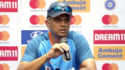 Rahul Dravid addressed some burning questions after the match. (Siddharaj Solanki) Rahul Dravid addressed some burning questions after the match. (Siddharaj Solanki)
