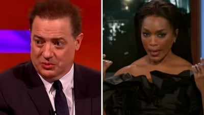 Brendan Fraser and Angela Bassett. Brendan Fraser and Angela Bassett.