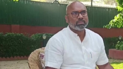 BJP MP Arvind Dharmpuri. (ANI)