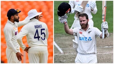Dimuth Karunaratne's Sri Lanka bowed out of the World Test Championship race after Kane Williamson guided New Zealand to a thrilling win over Sri Lanka (PTI) Dimuth Karunaratne's Sri Lanka bowed out of the World Test Championship race after Kane Williamson guided New Zealand to a thrilling win over Sri Lanka (PTI)