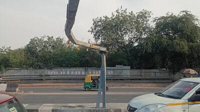 Delhj chief minister Arvind Kejriwal inaugurated the Ashram flyover extension on March 6. (HT Photo) Delhj chief minister Arvind Kejriwal inaugurated the Ashram flyover extension on March 6. (HT Photo)