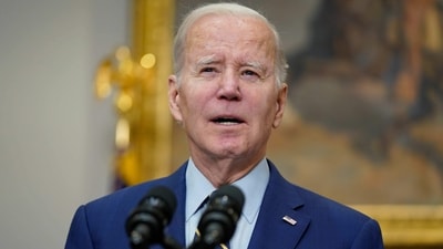 US President Joe Biden. (AP) US President Joe Biden. (AP)