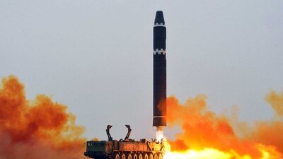 North Korea said it fired two cruise missiles from a submarine and issued a new threat to “mercilessly punish” the (AFP) North Korea said it fired two cruise missiles from a submarine and issued a new threat to “mercilessly punish” the (AFP)
