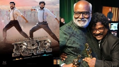 RRR song Naatu Naatu won Oscar for Best Original Song. (Twitter/@MVenkaiahNaidu and @RRRMovie) RRR song Naatu Naatu won Oscar for Best Original Song. (Twitter/@MVenkaiahNaidu and @RRRMovie)