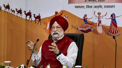 Union minister for housing & urban affairs Hardeep Singh Puri. (PTI) Union minister for housing & urban affairs Hardeep Singh Puri. (PTI)